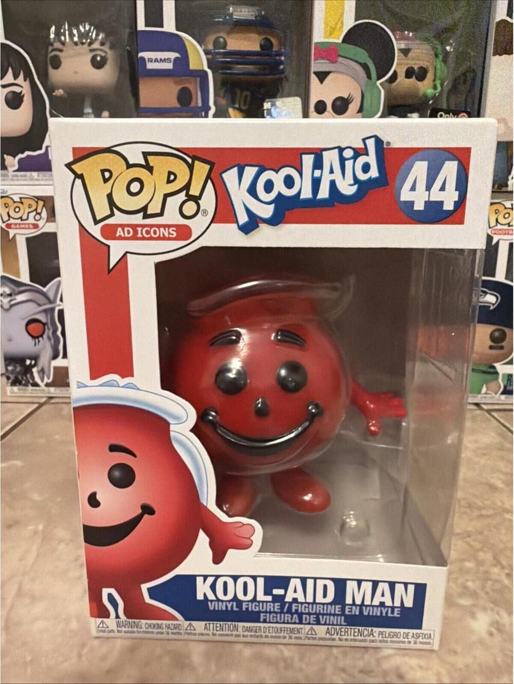 Funko Pop! Vinyl: Kool-Aid - Kool-Aid Man #44 w/Protector